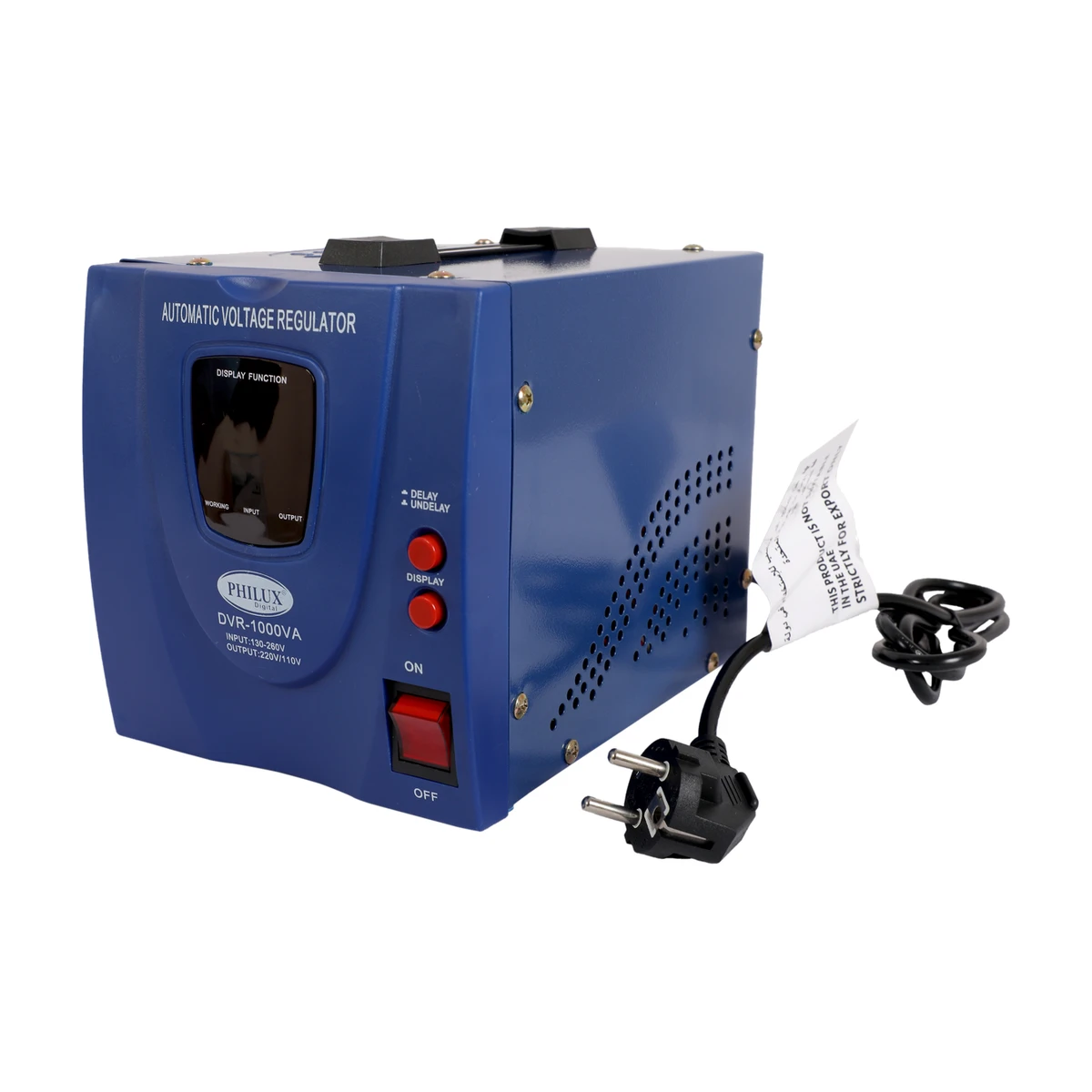 PHILUX DIGITAL AUTOMATIC VOLTAGE REGULATOR DVR
