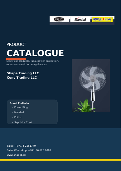 Shop catalogue cover